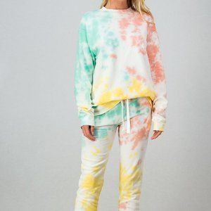 Jillian Tie Dye Sweat suit